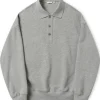 Air Cotton Pullover Polo Sweater