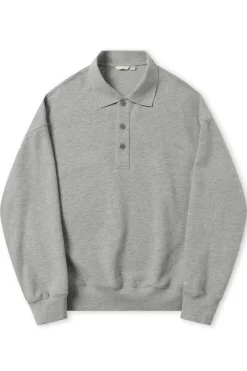 Air Cotton Pullover Polo Sweater