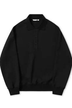 Air Cotton Pullover Polo Sweater
