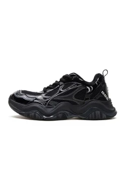 All Black Breathable Dad Sneakers
