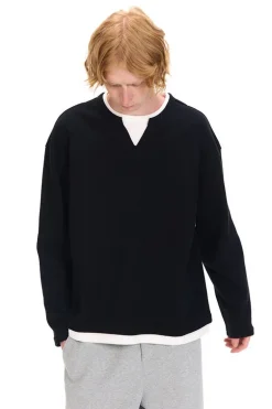 American-Style Waffle Knit T-Shirt