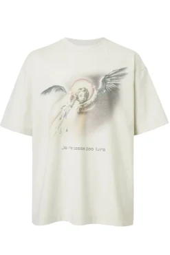 Angel Print Vintage Tee