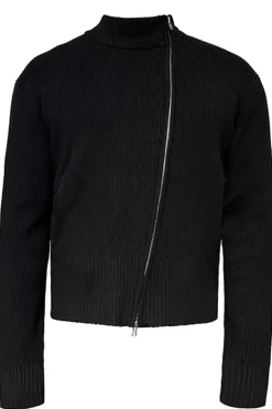 Asymmetrical Zipper Sweater