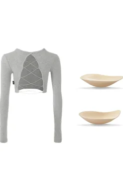 Backless Tie Baby Tee