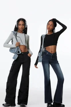 Backless Tie Baby Tee