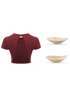 Backless Tie Baby Tee