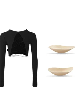 Backless Tie Baby Tee