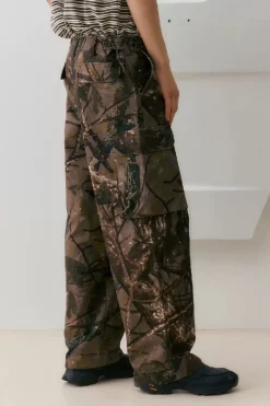 Bamboo Washed Cotton Ripstop Cargo Pants