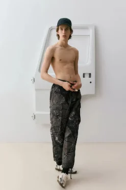 Bamboo Washed Cotton Ripstop Cargo Pants