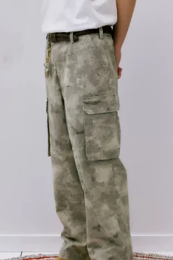 Bamboo Washed Cotton Ripstop Cargo Pants
