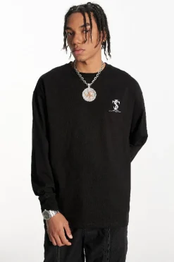 Basic Embroidered Logo Long Sleeve