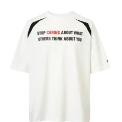 Basic Slogan Print Couple Tee
