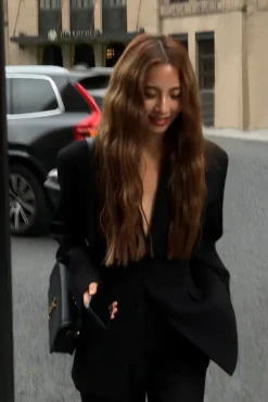 Black Minimal Suit Jacket