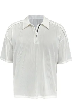 Blind Polo Deconstructed Textured Shirt