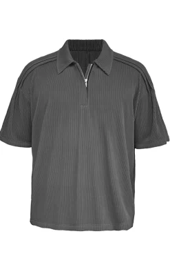 Blind Polo Deconstructed Textured Shirt