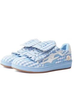 Blue Checkered Dexter Shoes