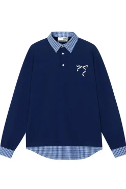 Bowtie Layered L/S Tee