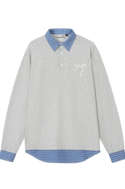 Bowtie Layered L/S Tee