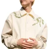 Brenches Embroidered Varsity Jacket