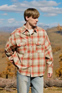 Brushed Plaid Pocket Shirt