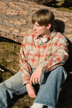 Brushed Plaid Pocket Shirt