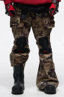 Camo Flare Trousers