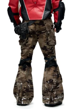 Camo Flare Trousers