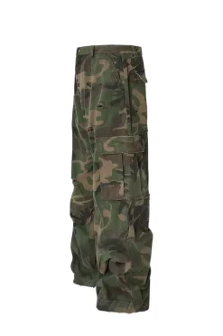 Camo Loose Fit Cargo Pants