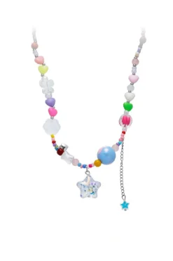Candy Beads Star Necklace