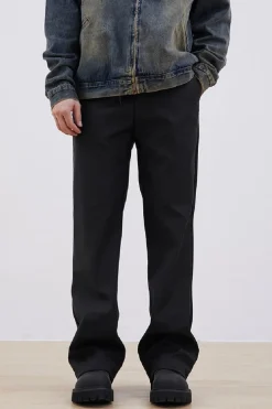 Casual Straight Trousers