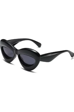 Cat Eye Glossy Sunglasses