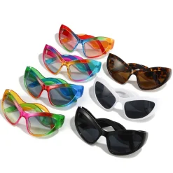 Cat Eye Rainbow Sunglasses