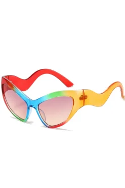 Cat Eye Rainbow Sunglasses