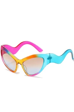 Cat Eye Rainbow Sunglasses