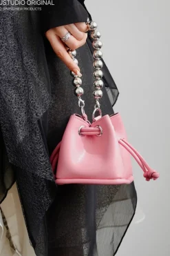 Chain Mini Bucket Bag