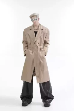 Classic Belted Trench Coat