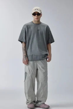 Color Block Cargo Pants