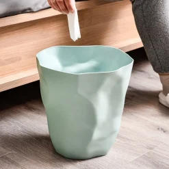 Crashed Trash Can