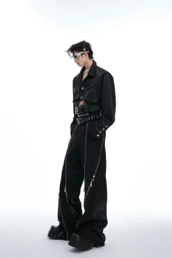 Cropped Silky Shirt