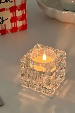 Crystal Candle Holder