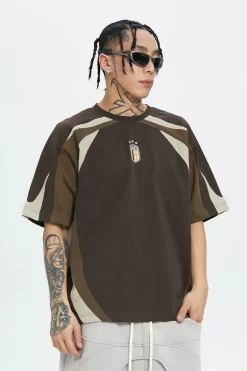 Deconstructed Print Heavy Tee