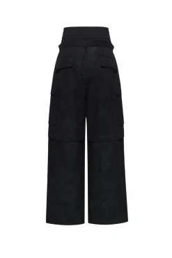 Detachable Double Waist Multi Pocket Cargo Pants