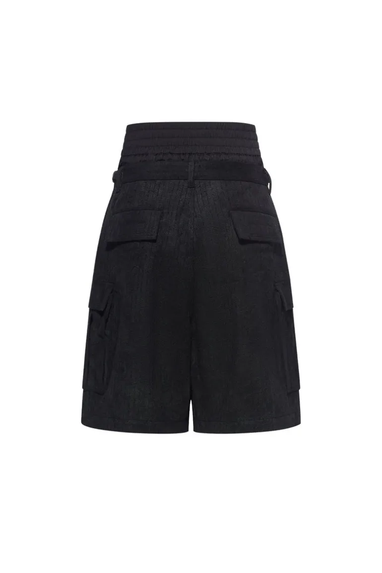 Detachable Double Waist Multi Pocket Cargo Pants