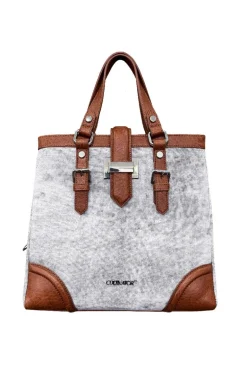 Distressed Logo Tote Bag