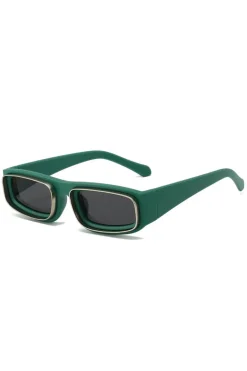 Double Circle Metal Frame Sunglasses