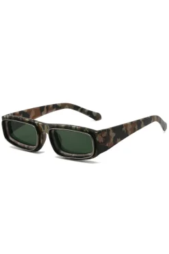 Double Circle Metal Frame Sunglasses