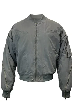 Double Zipper MA-1 Flight Jacket