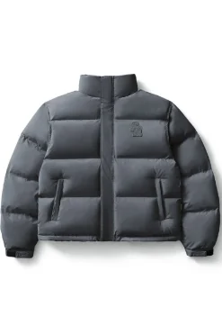 Embossed Logo Puffer Jacket