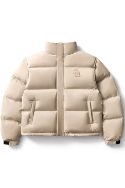 Embossed Logo Puffer Jacket