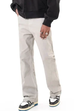 Flared Light Trousers